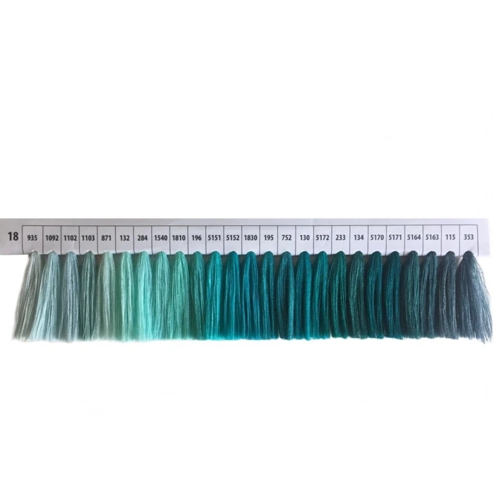 Mavi Dikiş İpliği Tonları