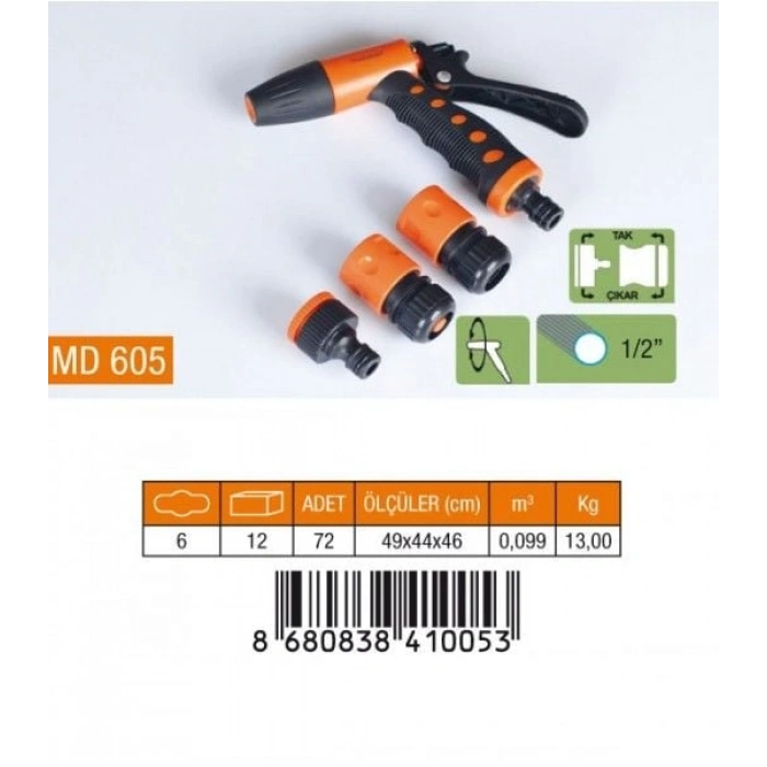 Medalyan Md605 Otomatik Tabanca 4 Lü Set