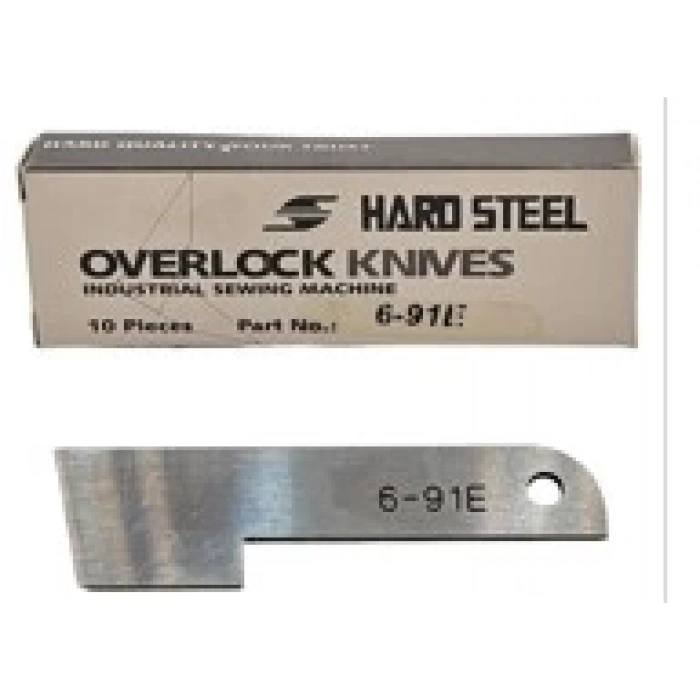 Merrow Topbaşı 5D Alt Bıçak / 6-91E 10ADET