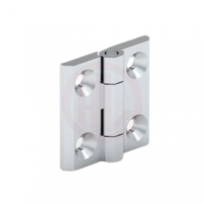 Mesan Yaprak Menteşe Zamak - Krom Kaplamalı 50X63 Mm