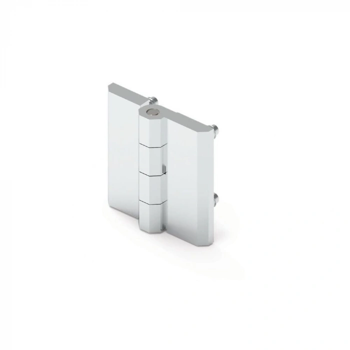 Mesan Zamak Krom Kaplamalı 50x50 Civatalı Yaprak Menteşe