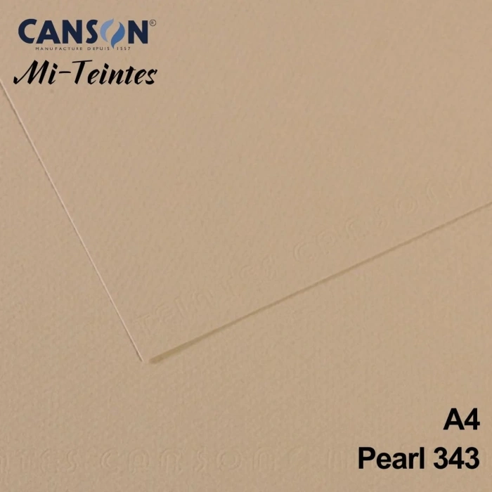 Mi-Teintes 160gr A4 343 Trianon Grey 3lü