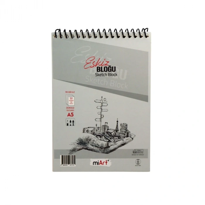 miArt Eskiz Defteri A5 90gr 50yp
