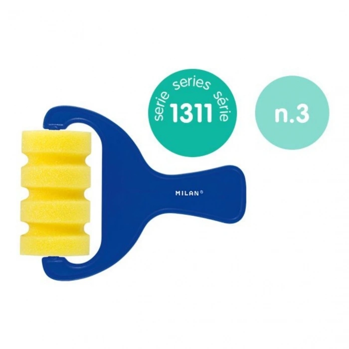 Milan Sünger Boya Rulosu Dikey Şeritli 144x71x43mm