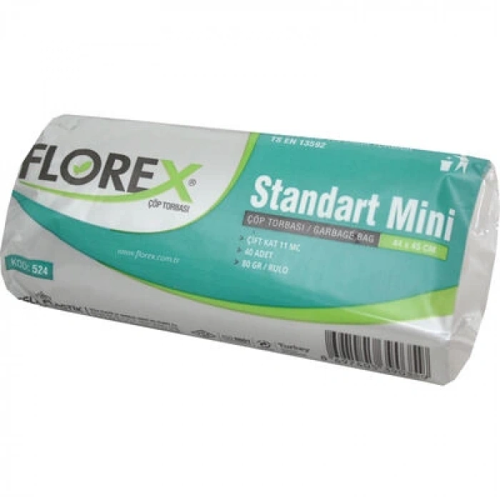 Mini Boy Çöp Poşeti - 40 Adet