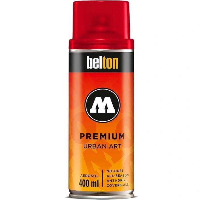 Molotow Belton Premium Sprey Boya 400 ml. 239 Transparent Traffic Red