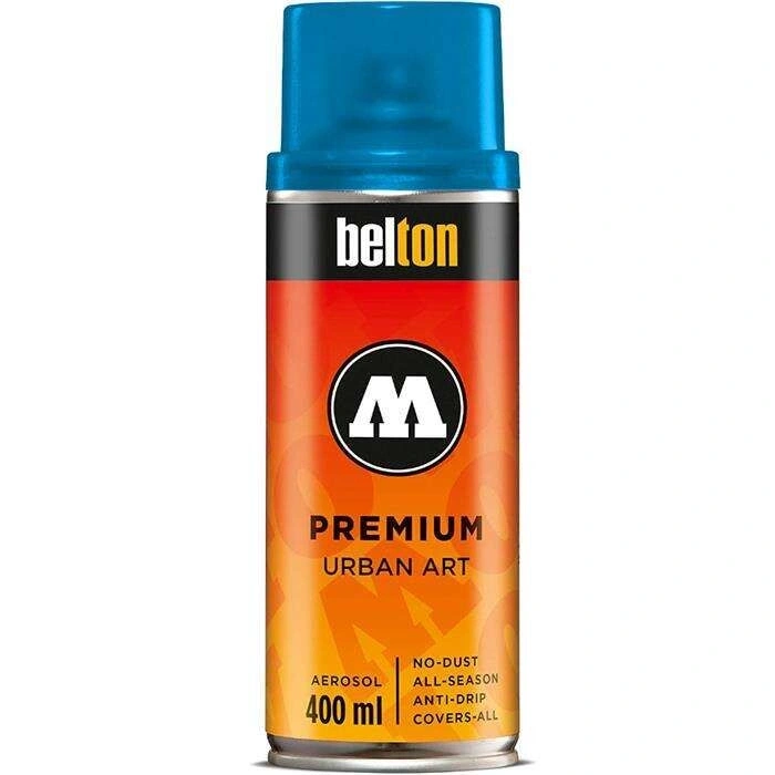Molotow Belton Premium Sprey Boya 400 ml. 243 Transparent Shock Blue