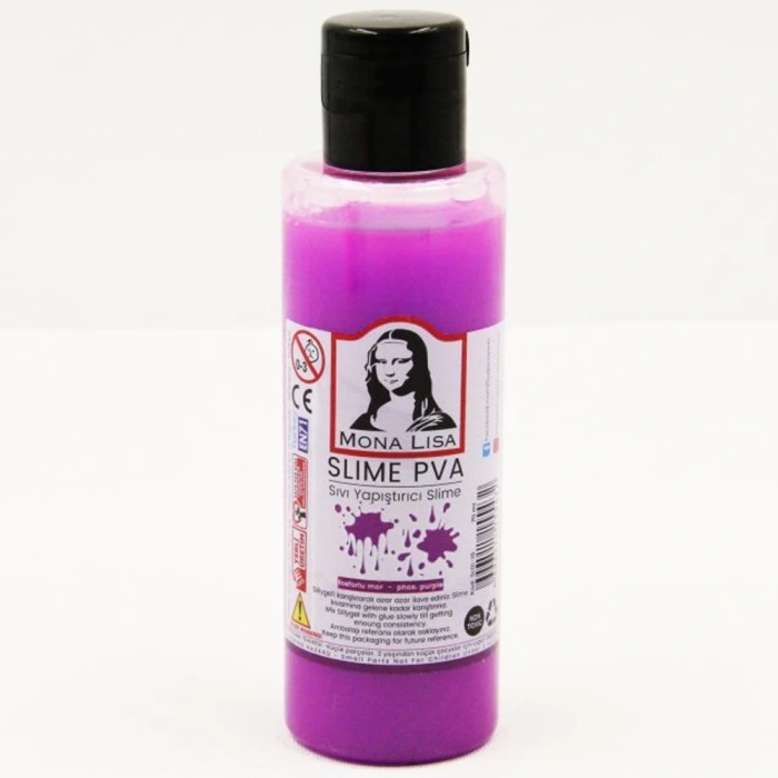 Mona Lisa Sıvı Yapıştırıcı Slime 70 Ml Fosforlu Mor Sl01-16