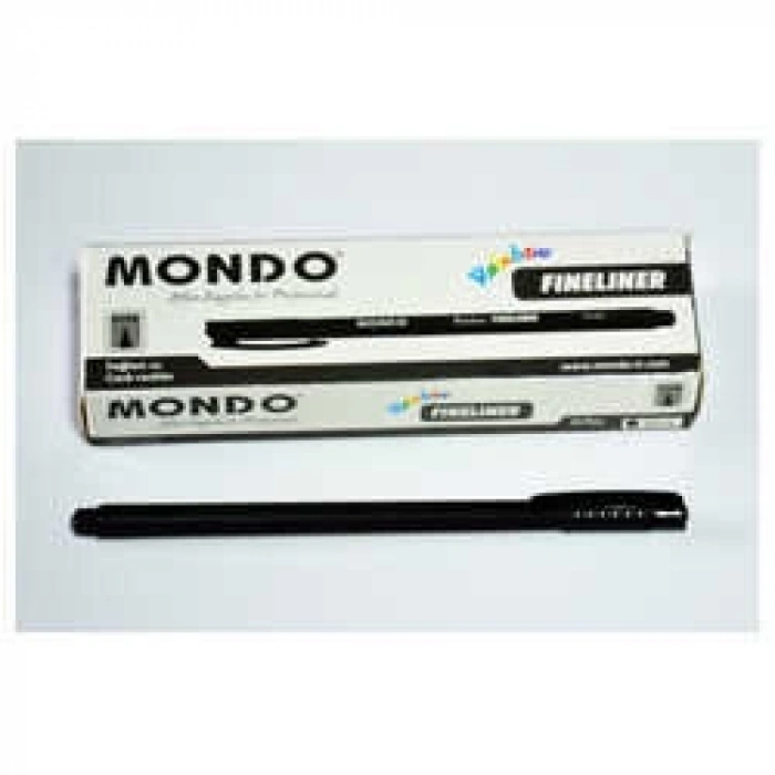 Mondo Keçeli Kalem Softliner Rainbow Siyah