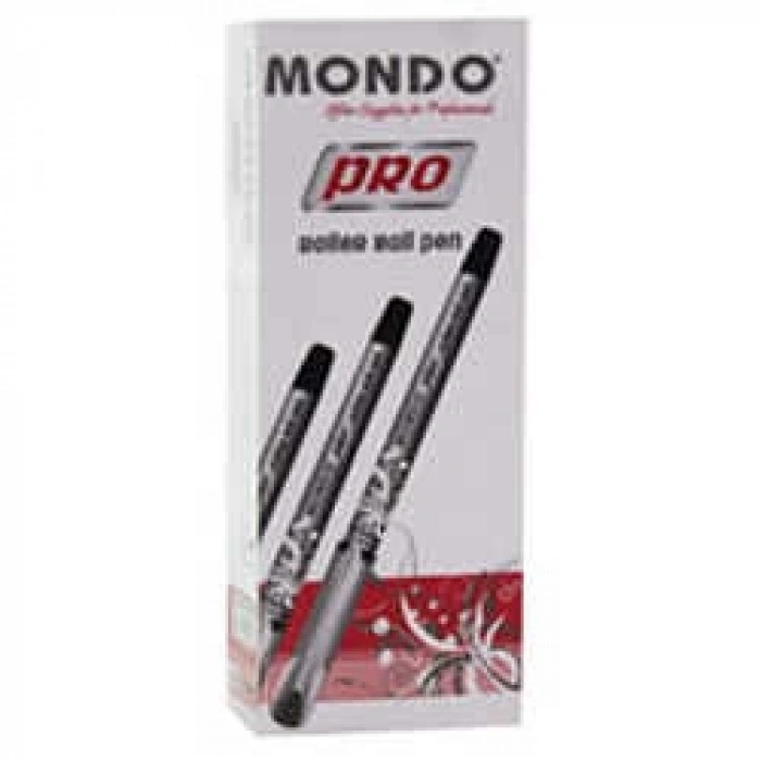 Mondo Roller Kalem 1.0 mm Pro Siyah