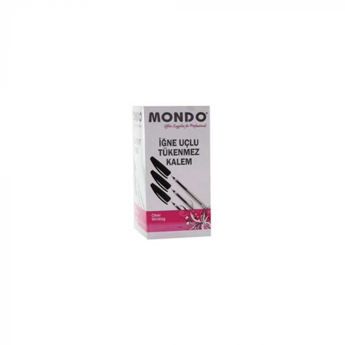 Mondo Tükenmez Kalem Siyah