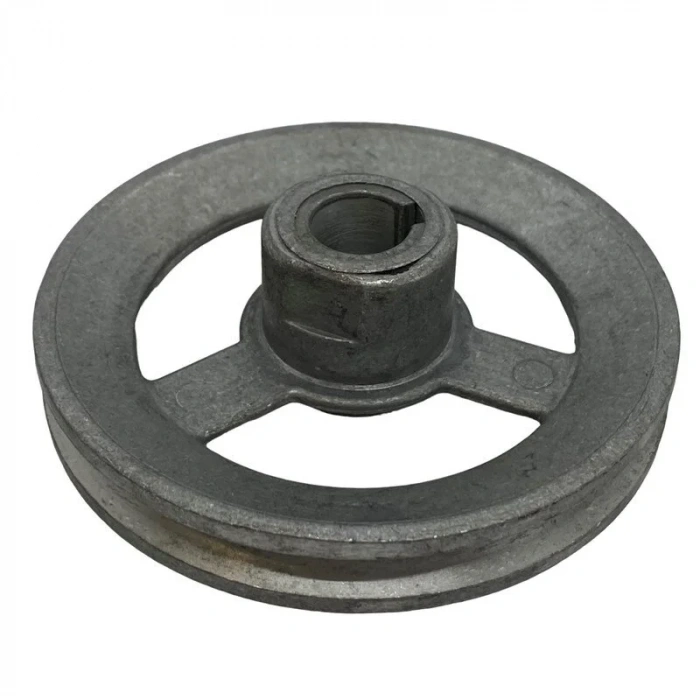 Motor Alüminyum Düz Kasnak 100MM