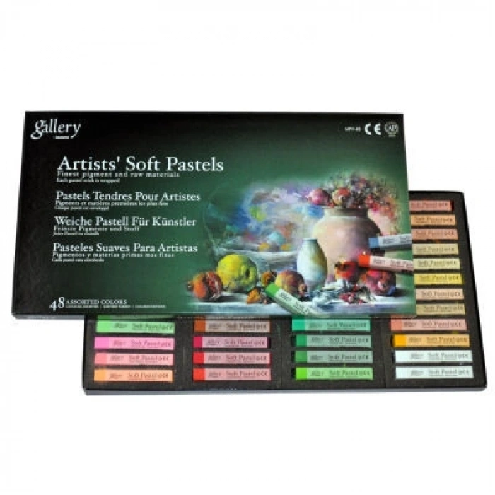 Mungyo Gallery Artists Soft Toz Pastel Boya Seti 48 Renk Tam Boy