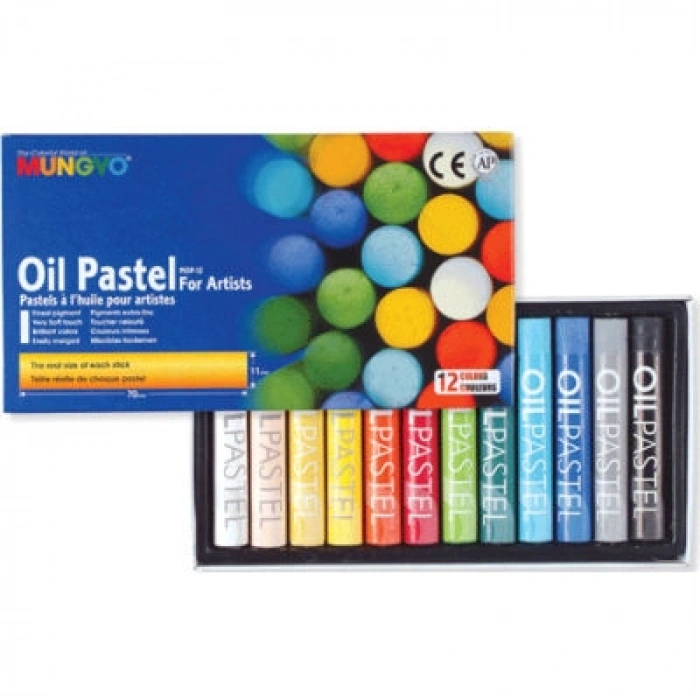 Mungyo Gallery Yağlı Pastel Boya Seti 12 Renk