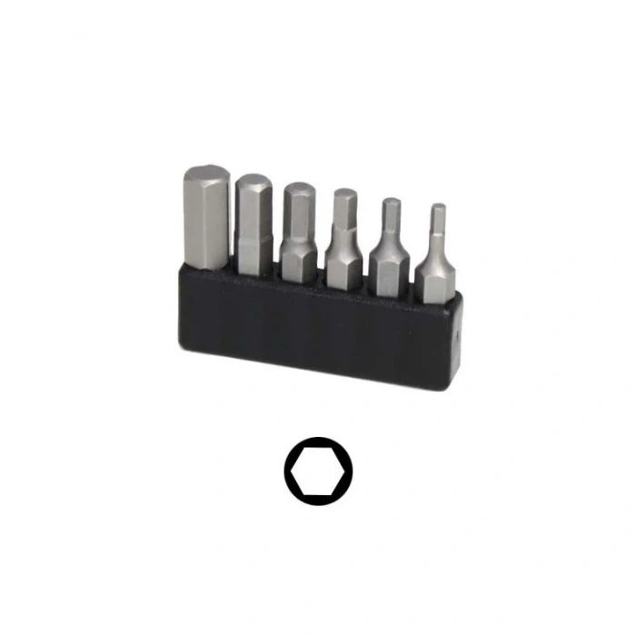 Narex 857600 1/4 30 mm Allen Bits Uç Seti 6 Parça