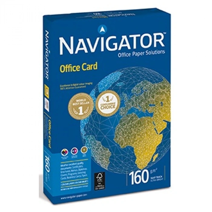 Navigator Gramajlı Fotokopi Kağıdı Office Card 250 Lİ A3 160 GR Beyaz