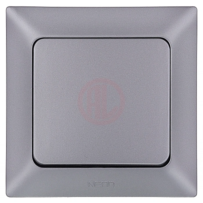 Ne-Ad Aras Metalik Anahtar Grubu / Anahtar Gümüş (Çerçevesiz)