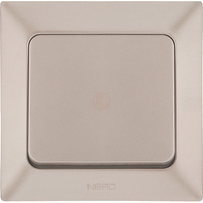 Ne-Ad Aras Metalik Anahtar Grubu / Anahtar Metalik Bej (Çerçevesiz)