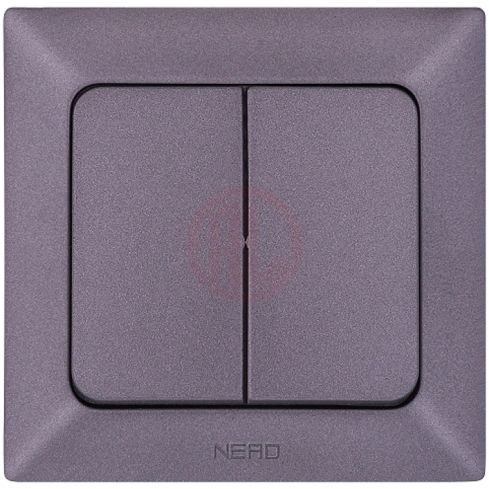 Ne-Ad Aras Metalik Anahtar Grubu / Komitatör Füme (Çerçevesiz)