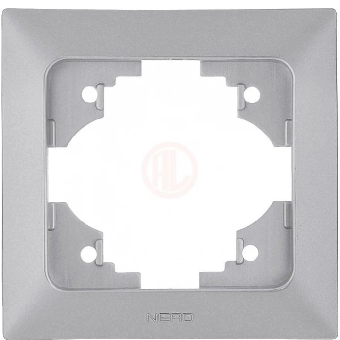 Ne-Ad Aras Metalik Çerçeve Tekli Gümüş