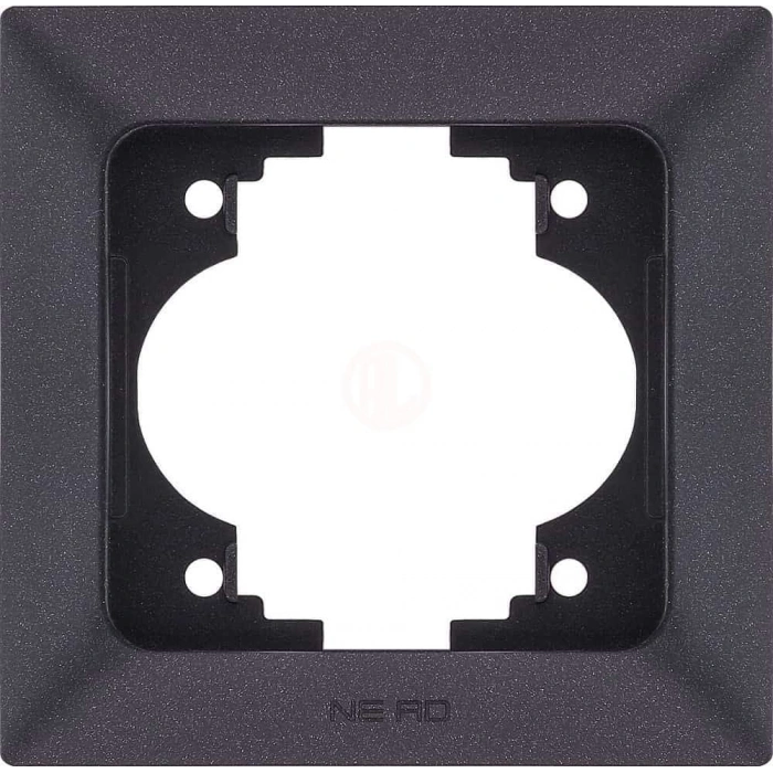 Ne-Ad Aras Metalik Çerçeve Tekli Siyah