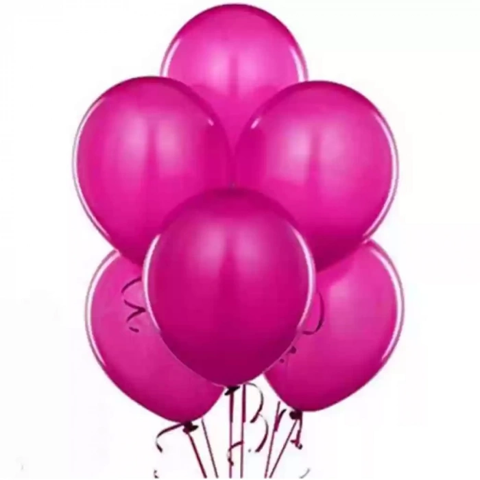 Nedi Balon Düz Renk Fuşya 100 LÜ PM-72099