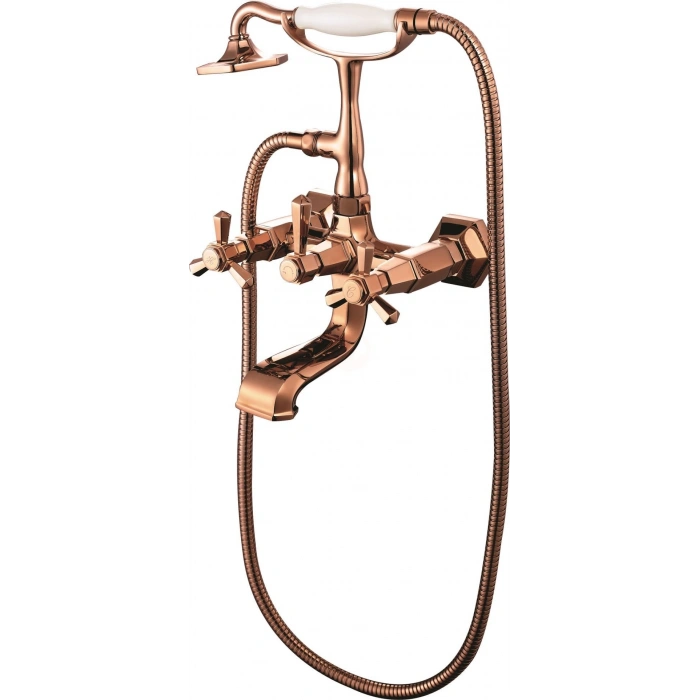 Newarc Hexa Banyo Bataryası Parlak Bakır