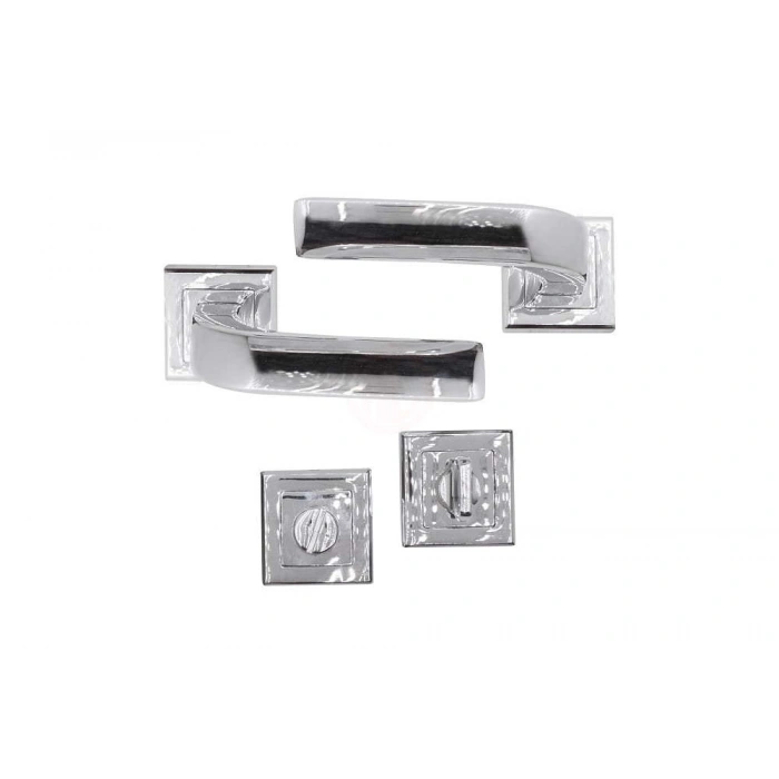 Nobel DİAMOND KROM KARE ROZETLİ WC - 100808229