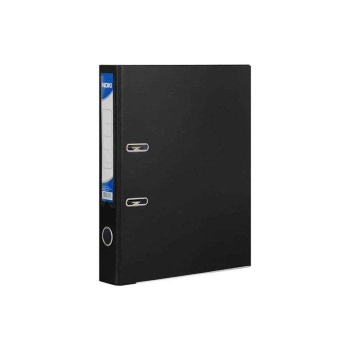 Noki Klasör Plastik Çakmalı Sabit Dar Siyah