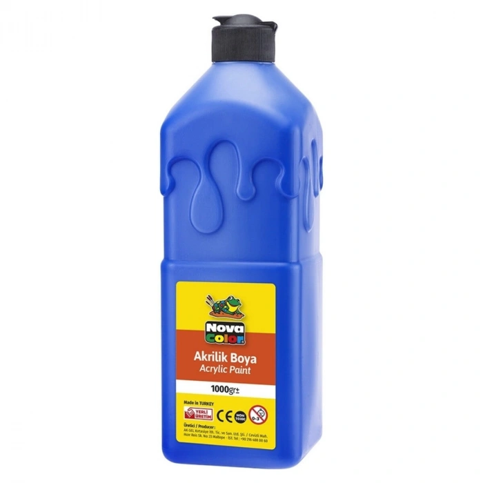 Nova Color Akrilik Boya 1000gr 223 Mavi
