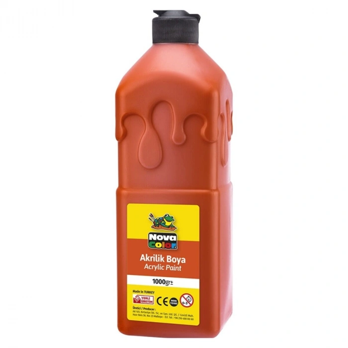 Nova Color Akrilik Boya 1000gr 228 Turuncu