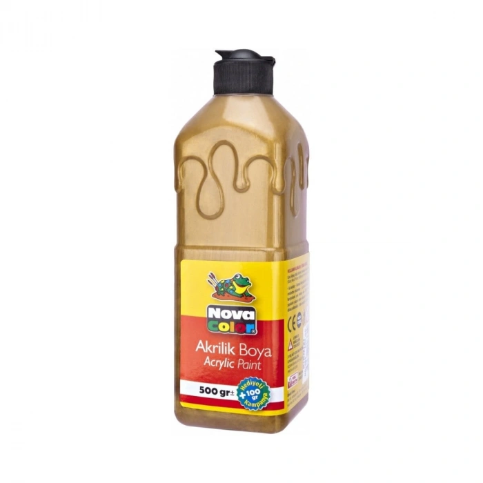 Nova Color Akrilik Boya 500gr 670 Altın