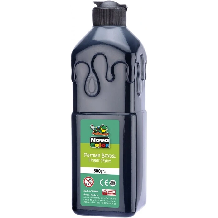 Nova Color Parmak Boyası 500 gr. SİYAH