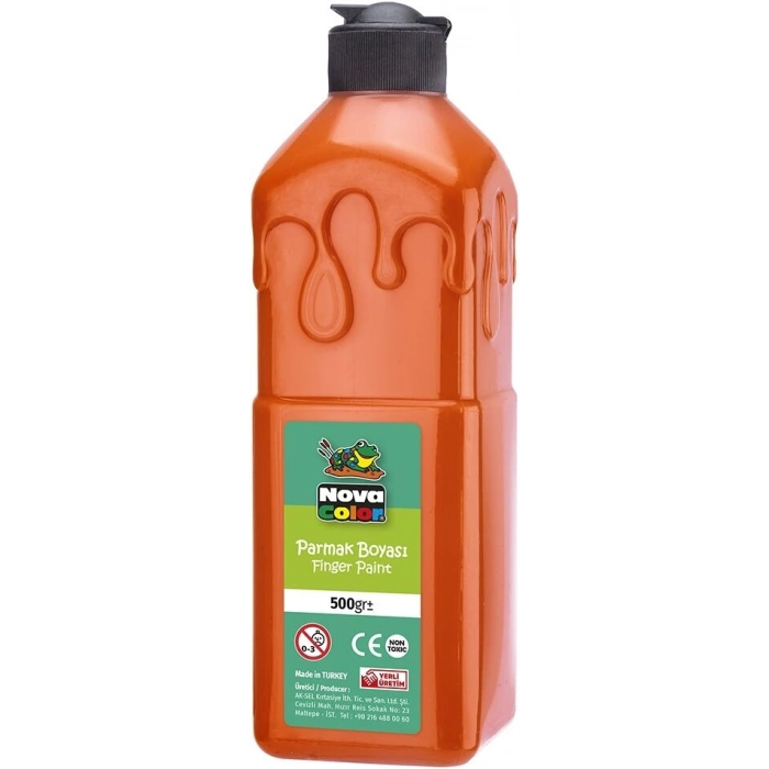 Nova Color Parmak Boyası 500 gr. TURUNCU
