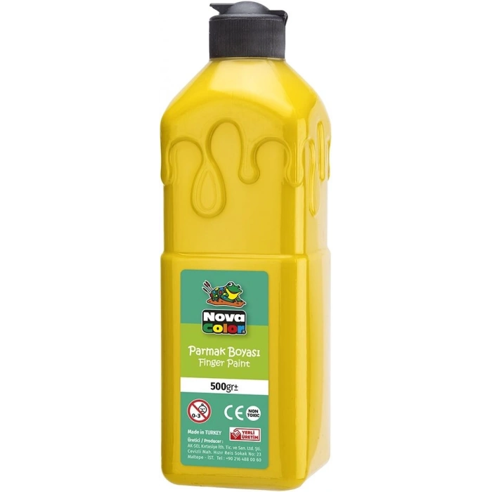 Nova Color Parmak Boyası 500 gr. SARI