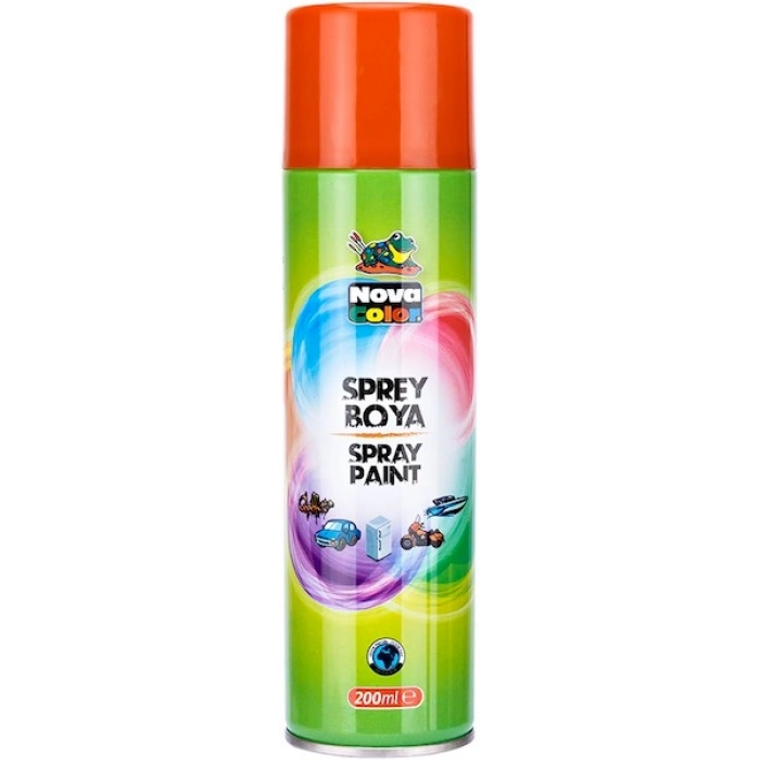 Nova Color Sprey Boya 200 ml. TURUNCU