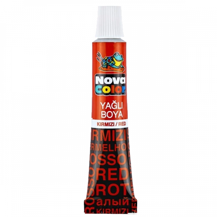 Nova Color Yağlı Boya Tüp Kırmızı NC-128