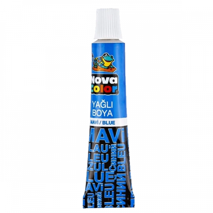 Nova Color Yağlı Boya Tüp Mavi NC-129