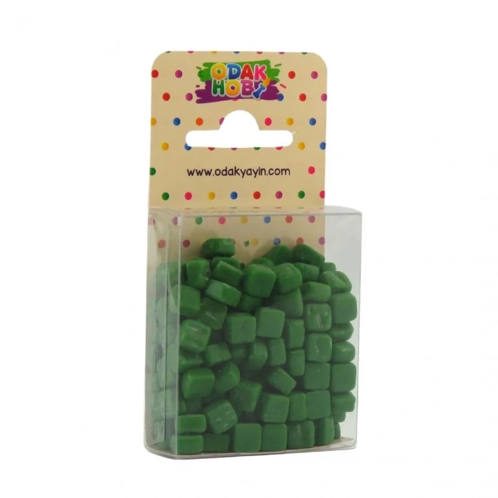 Odak Hobi Mozaik Taşı 75gr 4-7mm Yeşil