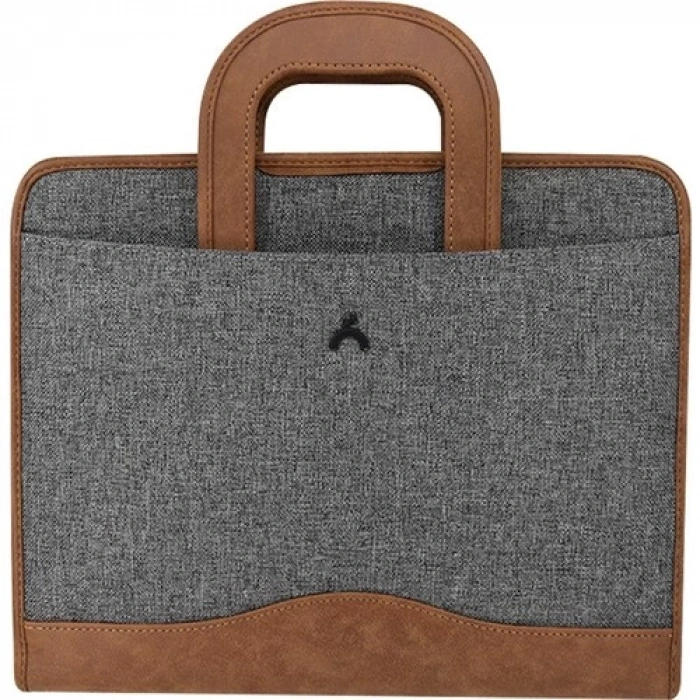 ÖNDER EXCLUSIVE GİZLİ SAPLI EVRAK ÇANTASI KOYU GRİ 802-14