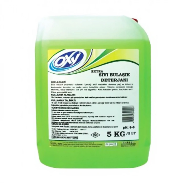 OXY EXTRA SIVI BULAŞIK DETERJANI LİMON 5kg (MT-002 5)