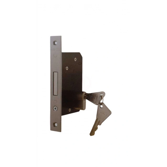 Özruh SİLİNDİRLİ GÖMME EMNİYET KİLİDİ 45 MM SATEN PASLAN - T120K45