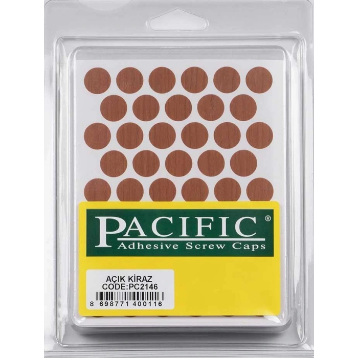 Pacific Açık Kiraz Yapışkanlı Tapa 14 mm