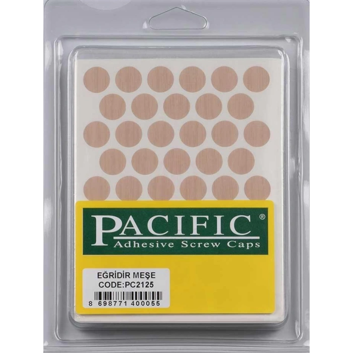 Pacific Eğridir Meşe Yapışkanlı Tapa 14 mm