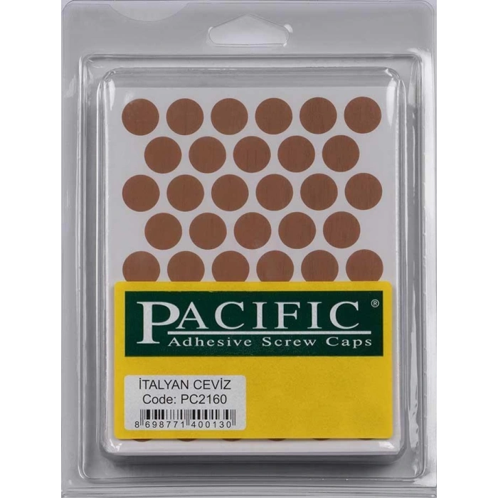 Pacific İtalyan Ceviz Pasific Yapışkanlı Tapa 14 mm