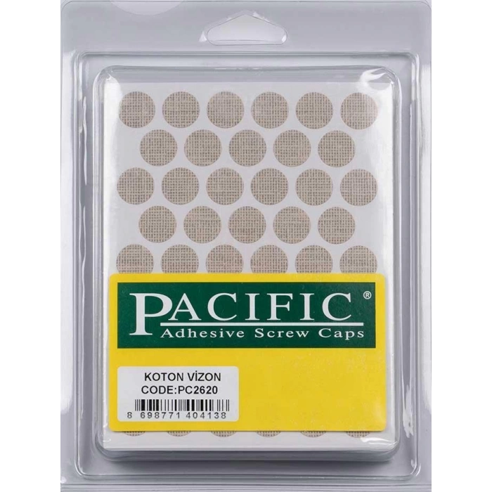 Pacific Koton Vizyon Yapışkanlı Tapa 14 mm