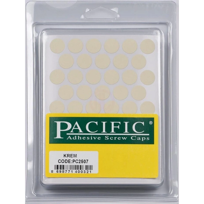 Pacific Krem Yapışkanlı Tapa 14 mm