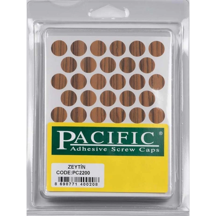 Pacific Zeytin Yapışkanlı Tapa 14 mm
