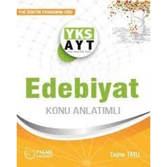 Palme YKS - AYT Edebiyat Konu Kitabı 2019