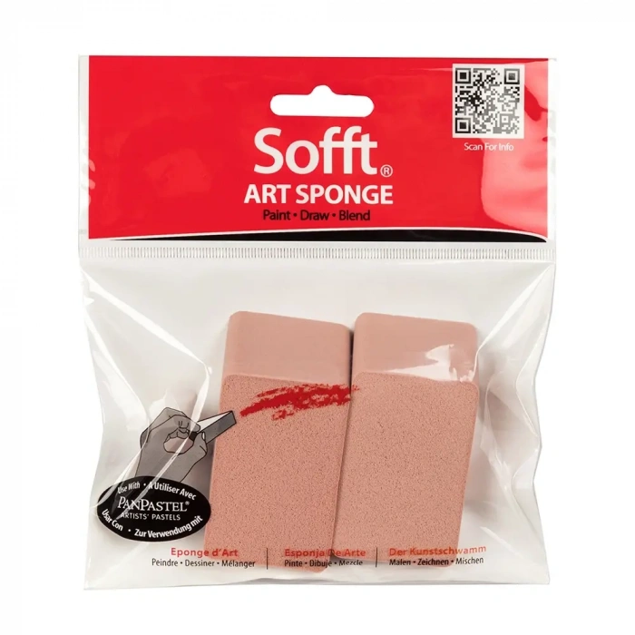 PanPastel Angle Slice Set Flat (Sünger Çubuk Açılı Dilim Düz) 2 Parça
